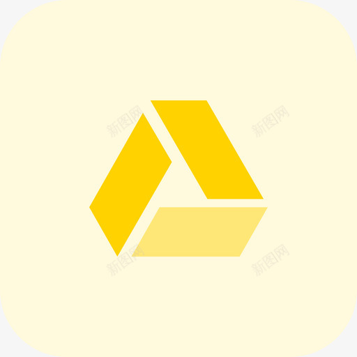 谷歌硬盘社交标志tritone图标svg_新图网 https://ixintu.com tritone 标志 硬盘 社交 谷歌