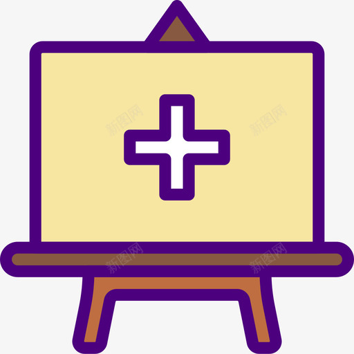 艺术板79线颜色图标svg_新图网 https://ixintu.com 艺术 设计 颜色