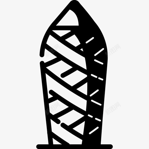 小黄瓜建筑英格兰图标svg_新图网 https://ixintu.com 地标 小黄瓜 度假 建筑 英格兰