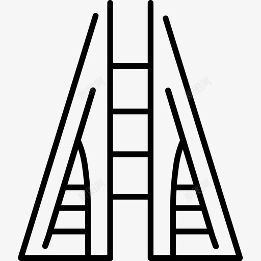 巴林世界贸易中心地标巴林城图标svg_新图网 https://ixintu.com 世界 中心 地标 巴林 贸易