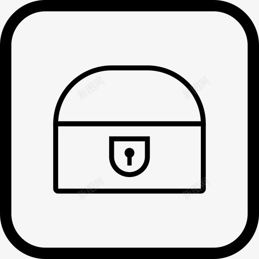 投币箱奖励宝藏图标svg_新图网 https://ixintu.com 奖励 宝藏 投币箱 银行