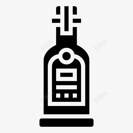 伏特加饮料42字形图标svg_新图网 https://ixintu.com 伏特加 字形 饮料