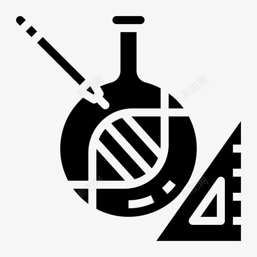 Dna未来生意稳固图标svg_新图网 https://ixintu.com Dna 未来 生意 稳固