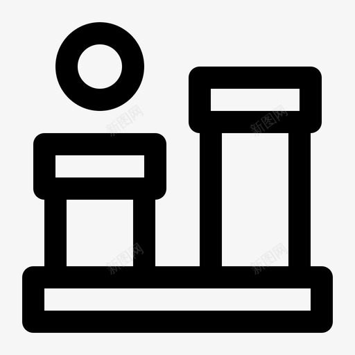 平台游戏冒险侧滚图标svg_新图网 https://ixintu.com 侧滚 冒险 平台游戏 视频游戏线性