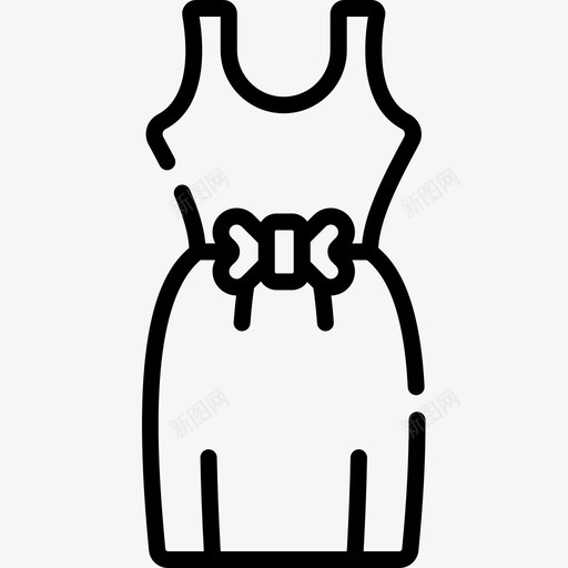 礼服爱92直系图标svg_新图网 https://ixintu.com 直系 礼服