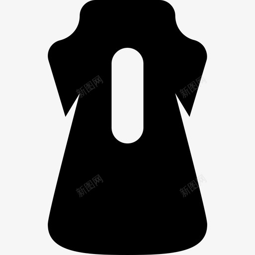 拉链物体19填充物图标svg_新图网 https://ixintu.com 填充 拉链 物体
