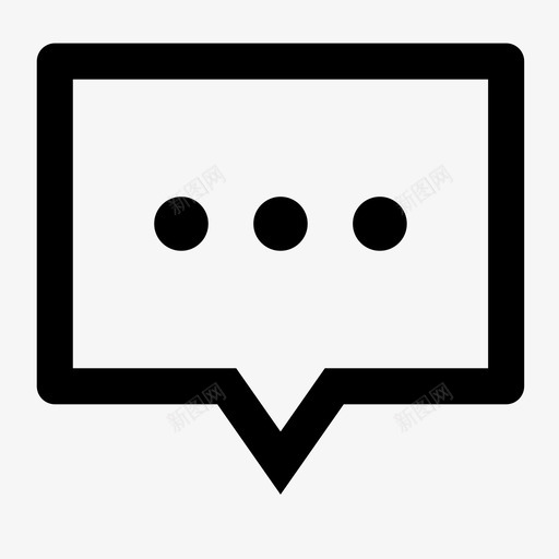 icon_会话svg_新图网 https://ixintu.com icon_会话