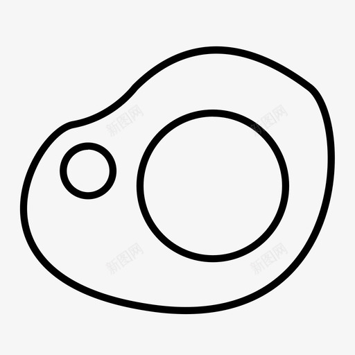 鸡蛋煮熟蛋杯图标svg_新图网 https://ixintu.com 煎蛋 煮熟 蛋杯 食物 鸡蛋