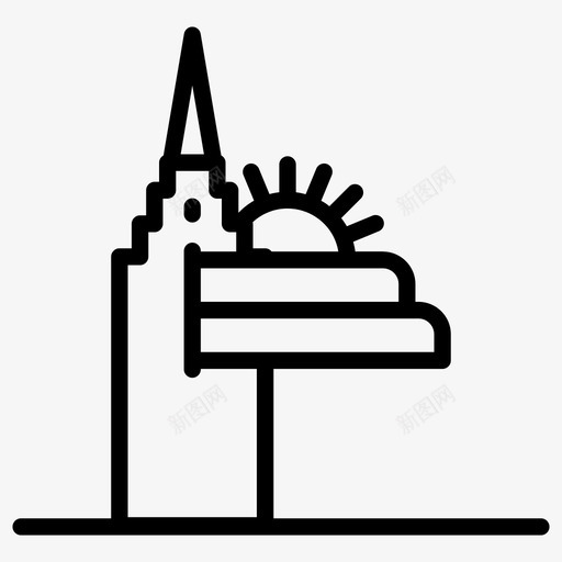 拉斯维加斯大道内华达地标拉斯维加斯天际线图标svg_新图网 https://ixintu.com 内华达 加斯 地标 大学 大道 天际 山谷 拉斯 维加