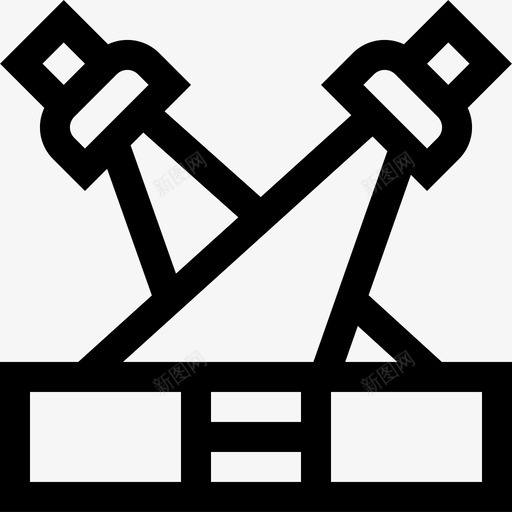 聚光灯派对和庆祝27直线图标svg_新图网 https://ixintu.com 派对和庆祝27 直线 聚光灯