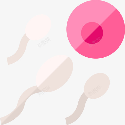 受精产妇27扁平图标svg_新图网 https://ixintu.com 产妇 受精 扁平