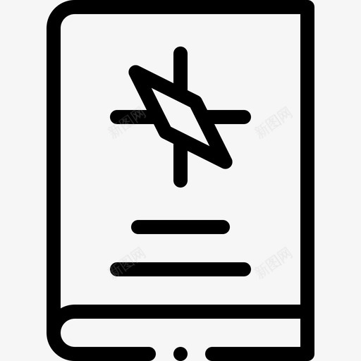 书籍夏令营11线性图标svg_新图网 https://ixintu.com 书籍 夏令营 线性