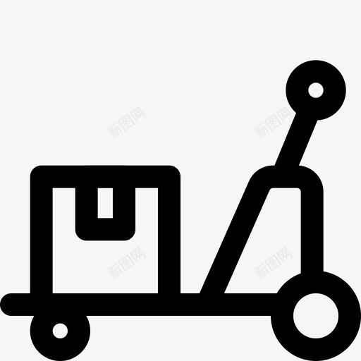 货车5号仓库直线型图标svg_新图网 https://ixintu.com 5号 仓库 直线 线型 货车