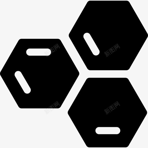 细胞生物学科学图标svg_新图网 https://ixintu.com 生物学 科学 科学固体图标 细胞