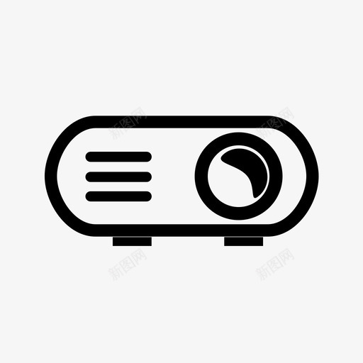 投影仪显示器会议图标svg_新图网 https://ixintu.com 会议 投影仪 显示器 演示