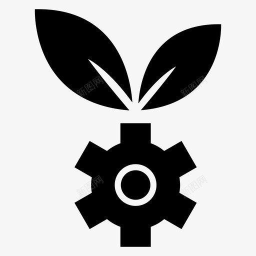 绿色经营商业生态图标svg_新图网 https://ixintu.com 产业 商业 生态 经营 绿色