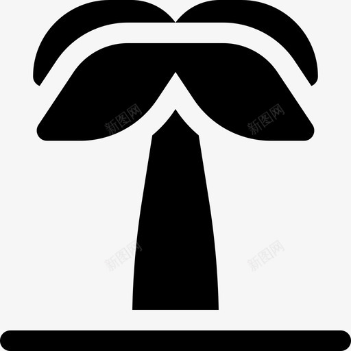 棕榈树夏季派对30填充图标svg_新图网 https://ixintu.com 填充 夏季 棕榈树 派对