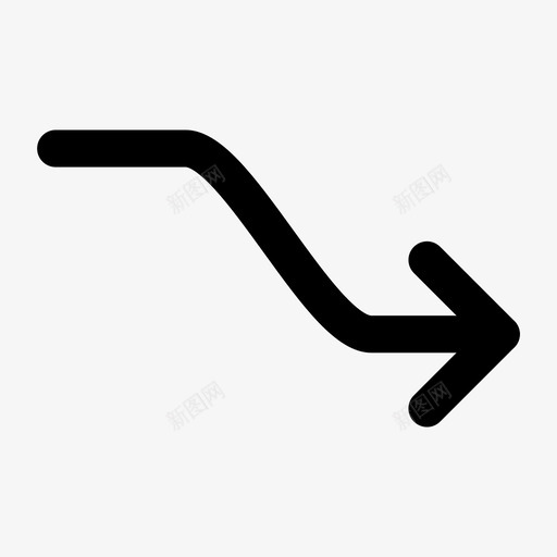 右箭头图表材质粗体线条集210图标svg_新图网 https://ixintu.com 图表 材质 箭头 粗体 线条