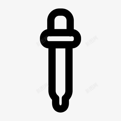 颜色选取器放置墨水图标svg_新图网 https://ixintu.com 加粗 墨水 放置 选取 随机 颜色