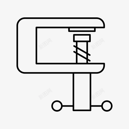 夹具夹紧工具diy图标svg_新图网 https://ixintu.com diy 夹具 夹紧 工具 车间