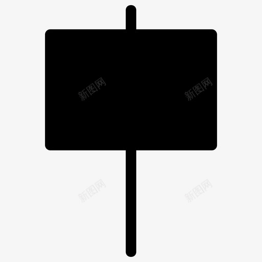 标牌封闭式开放式图标svg_新图网 https://ixintu.com 封闭式 开放式 标牌 网状