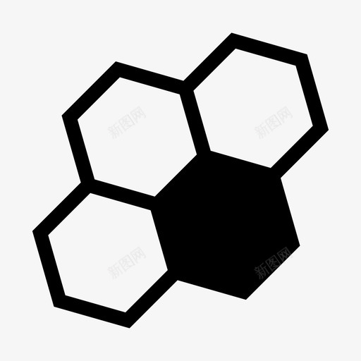 蜂巢蜂蜡蜜蜂图标svg_新图网 https://ixintu.com 蜂巢 蜂蜡 蜜蜂