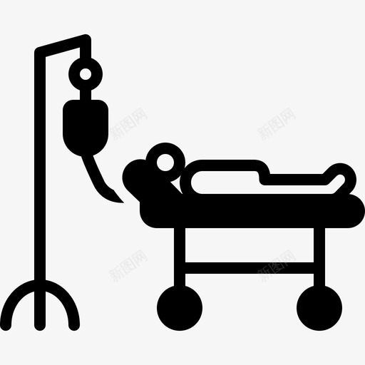 生病住院图标svg_新图网 https://ixintu.com 住院 生病