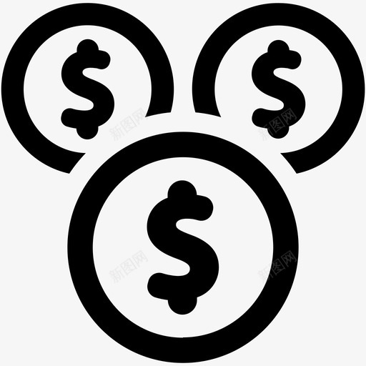 众筹金融基金图标svg_新图网 https://ixintu.com 众筹 众筹捐赠 基金 金融