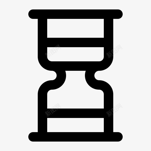 沙漏时钟加载图标svg_新图网 https://ixintu.com 业务 加载 时钟 时间 沙漏 线性 财务 进度