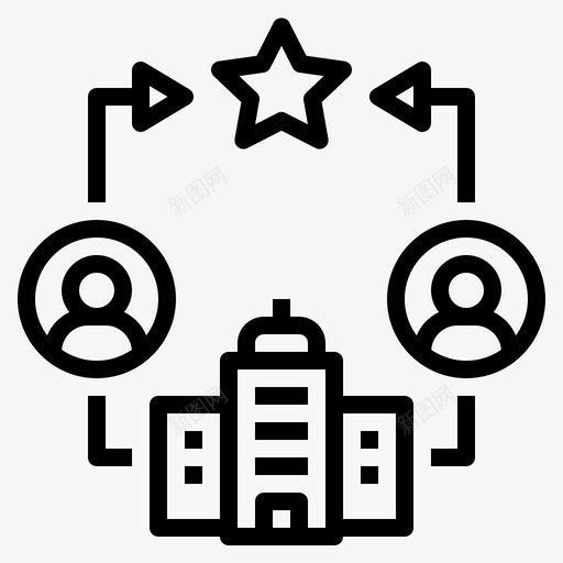 方法目标成功图标svg_新图网 https://ixintu.com 企业 成功 方法 目标 社会责任