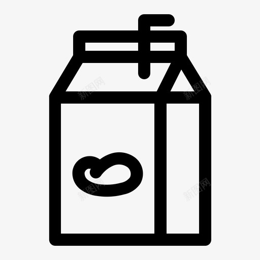 豆浆饮食食品图标svg_新图网 https://ixintu.com 健康食品 新鲜 有机 概述 豆浆 食品 饮食