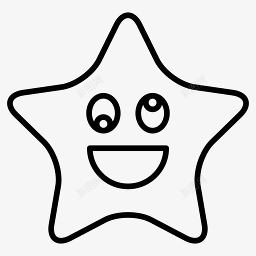 星星头晕表情符号图标svg_新图网 https://ixintu.com 头晕 微笑 星星 星星表情线 表情符号