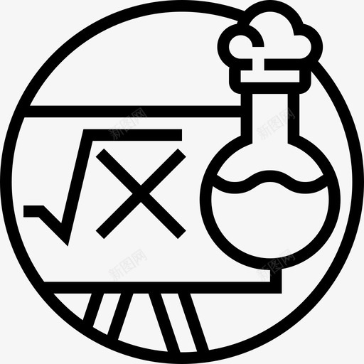理论生物化学15线性图标svg_新图网 https://ixintu.com 理论 生物化学15 线性