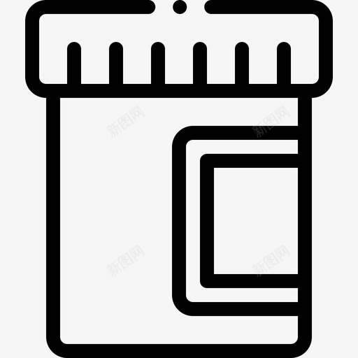 尿液药物24线性图标svg_新图网 https://ixintu.com 尿液 线性 药物24