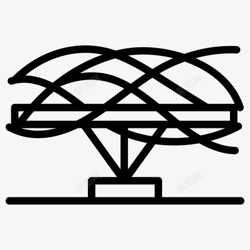 螺旋桥建筑双螺旋桥螺旋桥图标svg_新图网 https://ixintu.com 一套 地标 坡地 大学 建筑 新加 新加坡 纪念碑 螺旋
