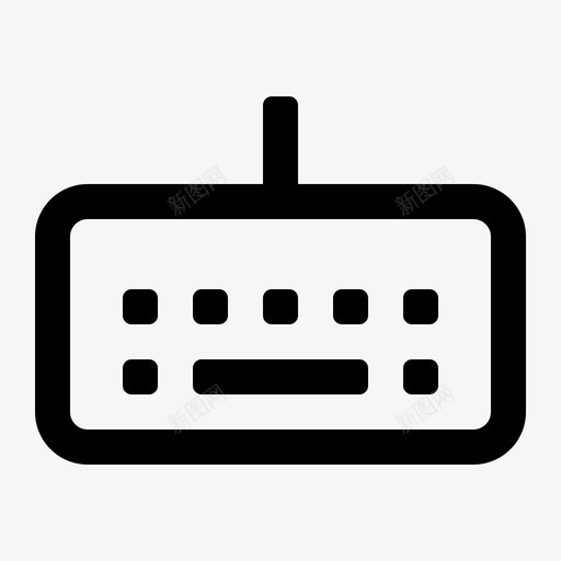 键盘商务计算机图标svg_新图网 https://ixintu.com 办公室 商务 笔记本电脑 计算机 设备 键盘