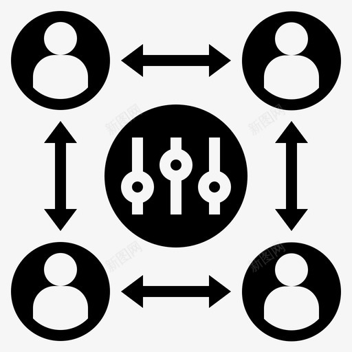 自我监控控制组织图标svg_新图网 https://ixintu.com 企业 控制 监控 社会责任 组织 自我 规则 雕文
