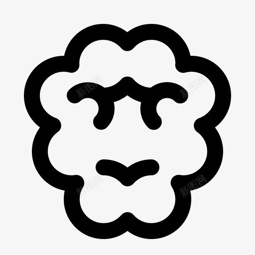 大脑身体健康图标svg_新图网 https://ixintu.com 健康 医疗 医院 大脑 身体