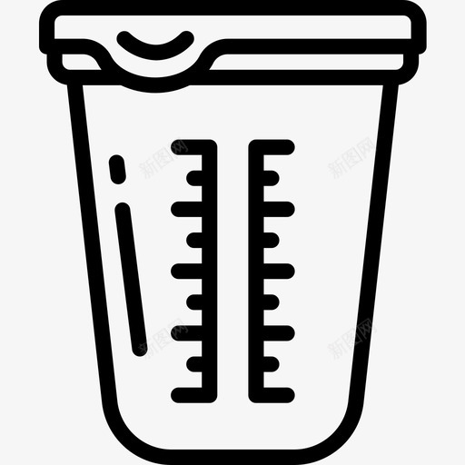 特百惠容器线性图标svg_新图网 https://ixintu.com 容器 特百惠 线性