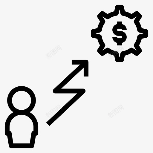 金融助学金资金图标svg_新图网 https://ixintu.com 业务发展 助学金 资金 金融