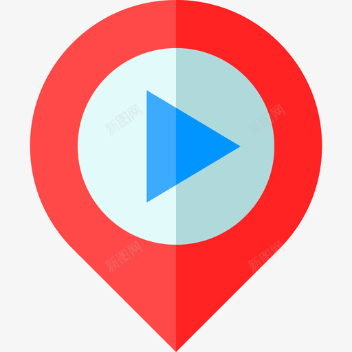 Play电影工业21平面图标svg_新图网 https://ixintu.com Play 工业 平面 电影