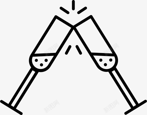 欢乐时光周年纪念庆祝图标svg_新图网 https://ixintu.com 假日 办公室 周年纪念 商务 庆祝 时光 欢乐 饮料