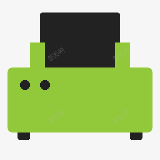 打印机小工具11扁平图标svg_新图网 https://ixintu.com 小工 工具 扁平 打印机