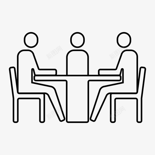 会议办公桌调解图标svg_新图网 https://ixintu.com 人员 会议 办公 办公室 办公桌 工作人员 概述 调解