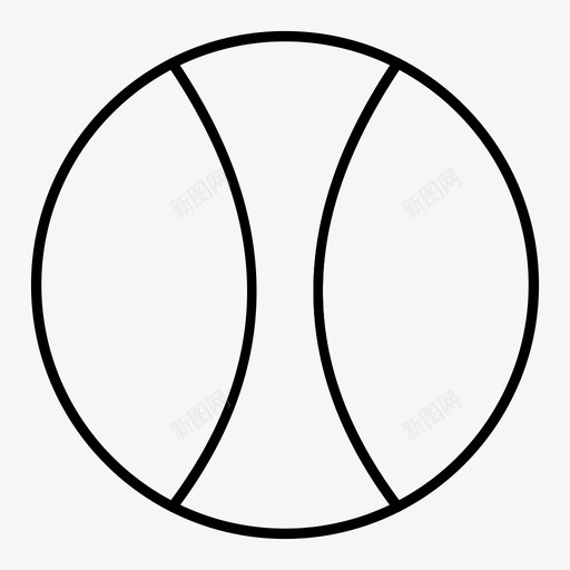 球棒球足球图标svg_新图网 https://ixintu.com 棒球 游戏 玩具儿童线 球 足球 运动