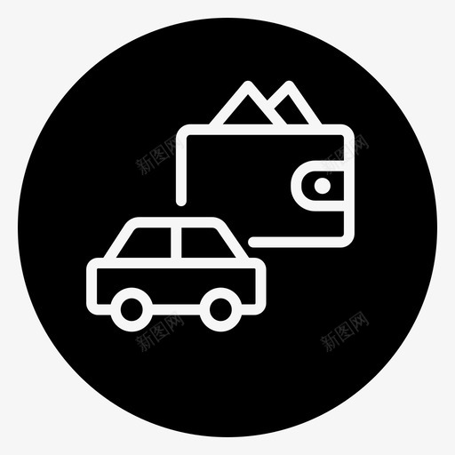 钱包加钱信用卡图标svg_新图网 https://ixintu.com 信用卡 减去 前面 加钱 帽子 支付 现金 笔划 轮廓 钱包