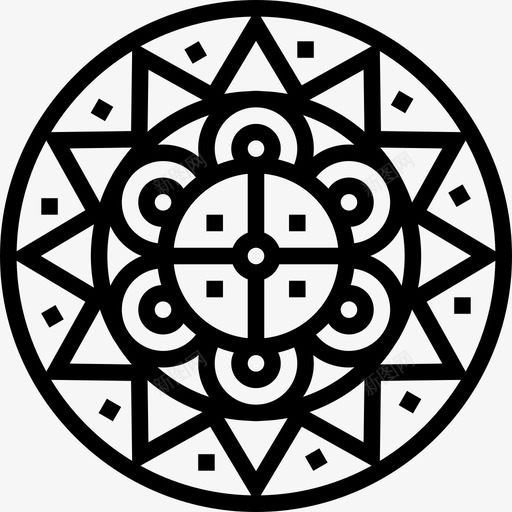 图案波西米亚风格14直线图标svg_新图网 https://ixintu.com 图案 波西 直线 米亚 风格