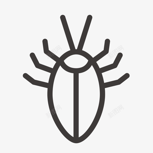 虫害-甘薯小象虫svg_新图网 https://ixintu.com 虫害-甘薯小象虫 臭虫 线性 简约