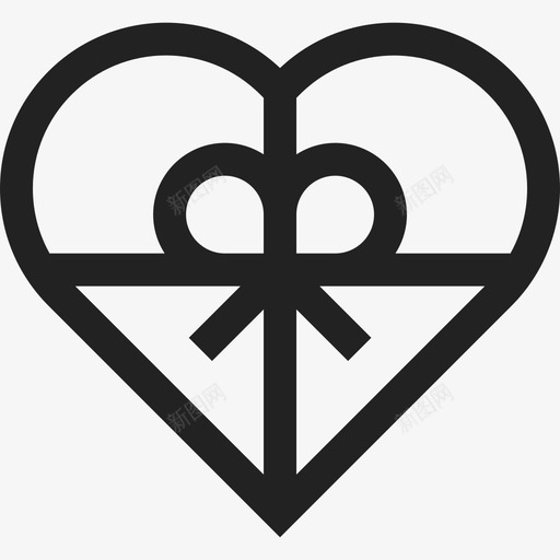 巧克力盒节礼日3线性图标svg_新图网 https://ixintu.com 巧克力 线性 节礼日