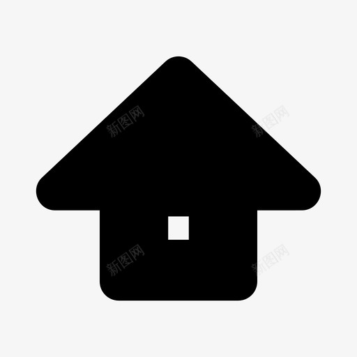 房屋建筑物房产图标svg_新图网 https://ixintu.com 住宅 图标 多媒体 建筑物 房产 房屋 物业